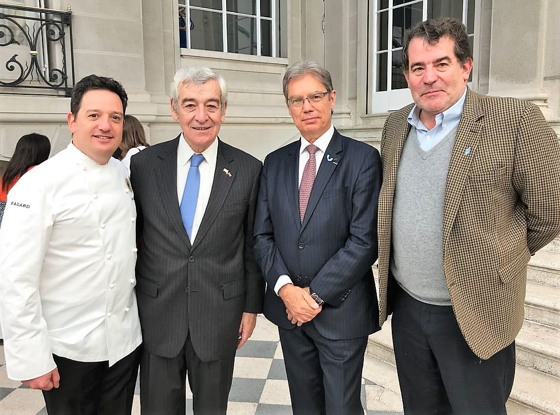 Director Comercial de Espacio Food & Service se reune con autoridades y representantes del mundo diplomático, empresarial y gastronómico