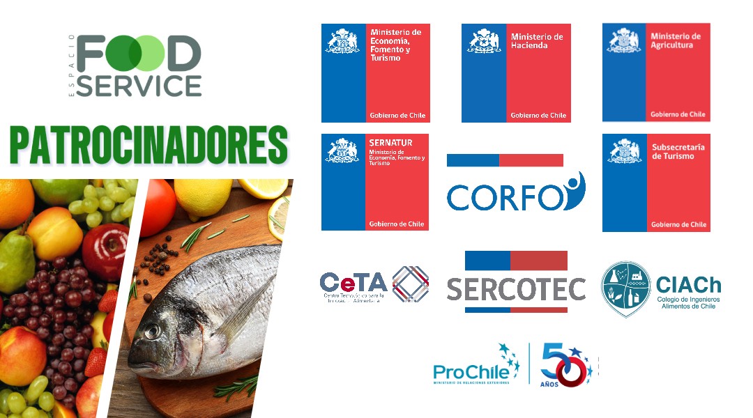 Conoce cuáles son las organizaciones patrocinadoras de Espacio Food & Service 2024